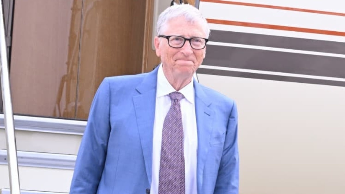 आंध्र प्रदेश में अरबपति बिल गेट्स. (Photo:X/@naralokesh)