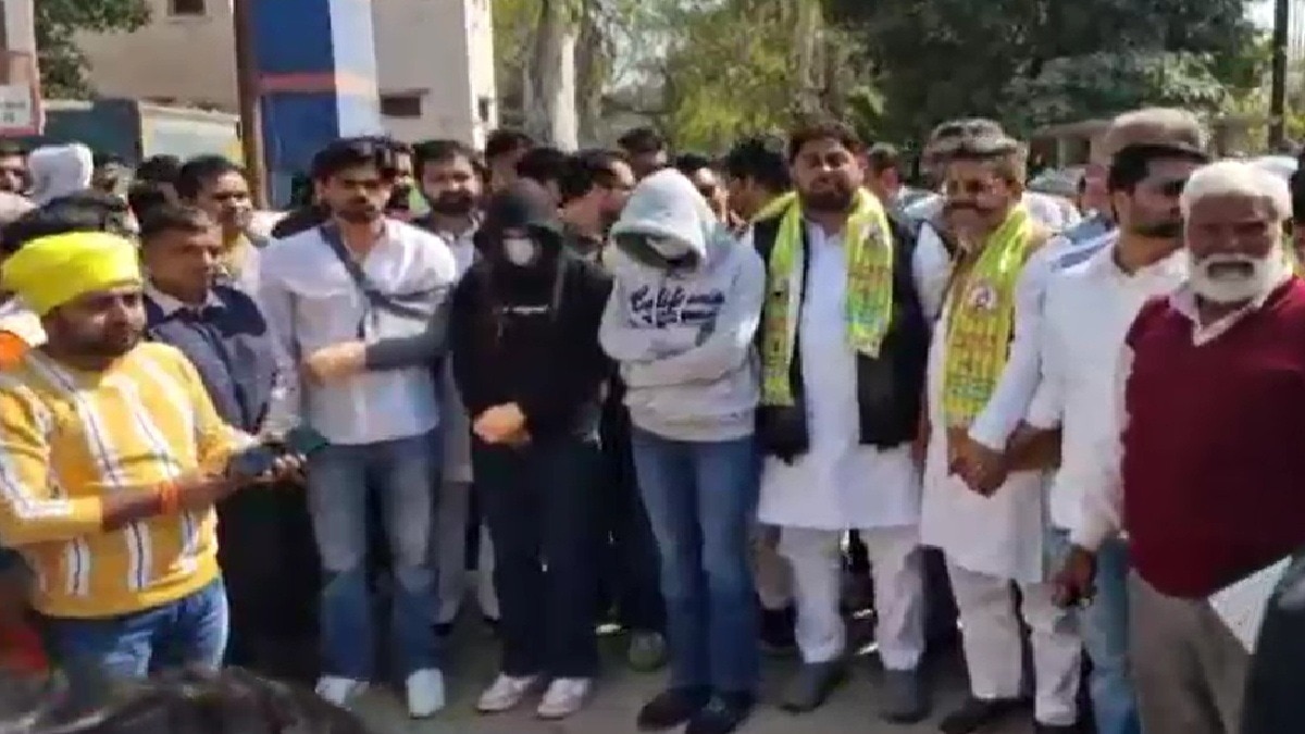 Young man and woman beaten with baseball bat