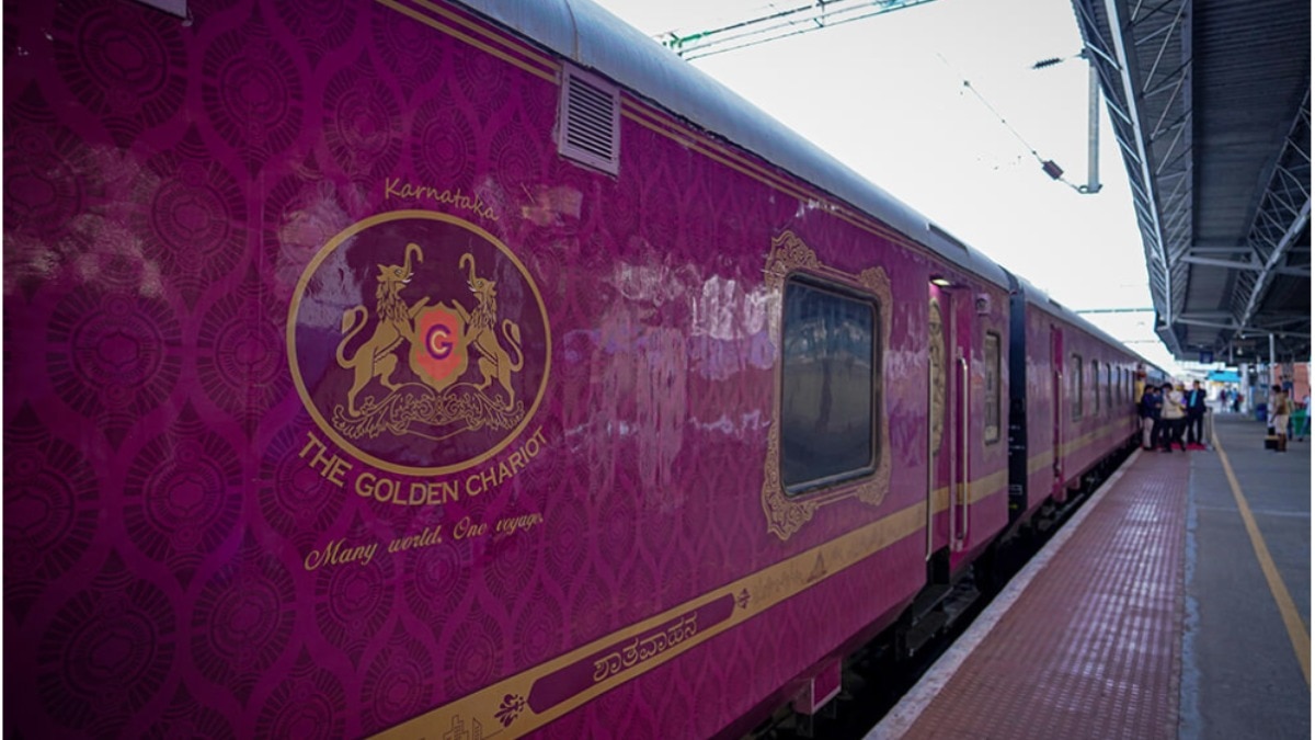 इस ट्रेन में राजाओं वाली एंट्री होती है (Photo: goldenchariot.org)