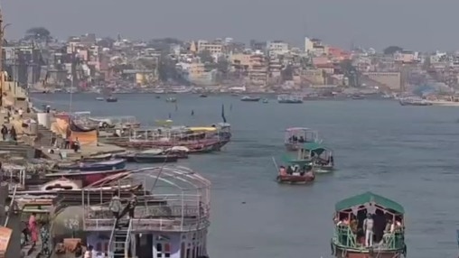गंगा में लापरवाही पर लगा ब्रेक!(Photo: Screengrab)