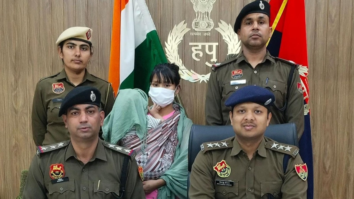 पुलिस की गिरफ्त में आरोपी.(Photo: Neeraj Vashishta/ITG)