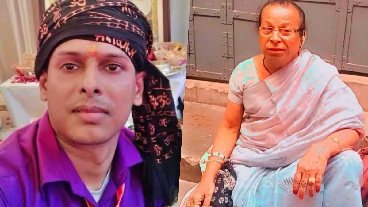 हत्यारोपी रवि (बाएं) और मृतक किन्नर (दाएं) 