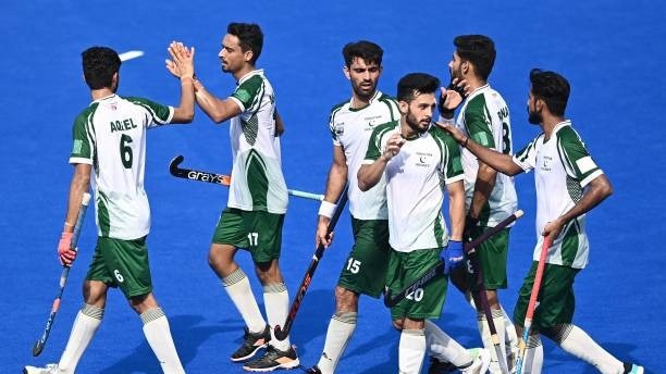 Pakistan's Hockey players