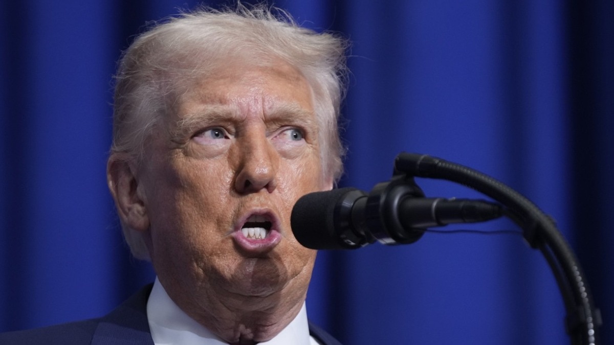 अमेरिका के राष्ट्रपति ट्रंप ने कहा कि ईरान को परमाणु हथियार की इजाजत नहीं (Photo: AP)