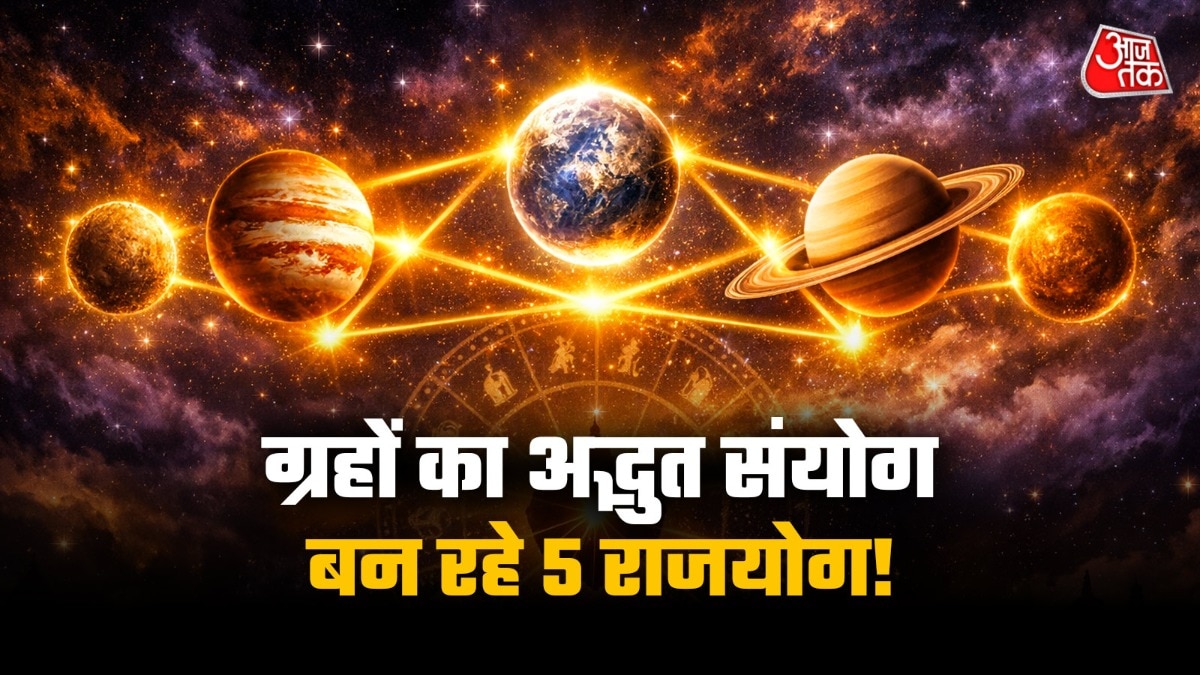 कुंभ राशि में लक्ष्मी नारायण, शुक्रादित्य, मंगलादित्य, बुधादित्य और धनशक्ति राजयोग बनने वाला है. (Photo: ITG)