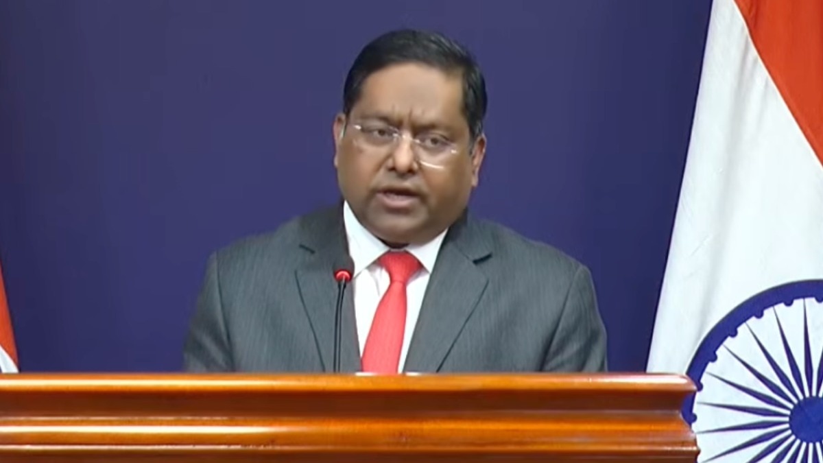 तेल से लेकर फिलिस्तीन तक भारत ने किया अपना रुख़ साफ़ (Photo: Youtube / @MEAIndia)