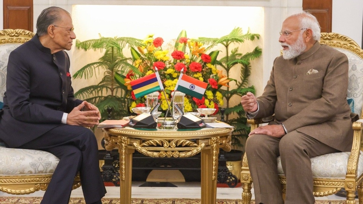 mauritius pm naveenchandra and pm modi