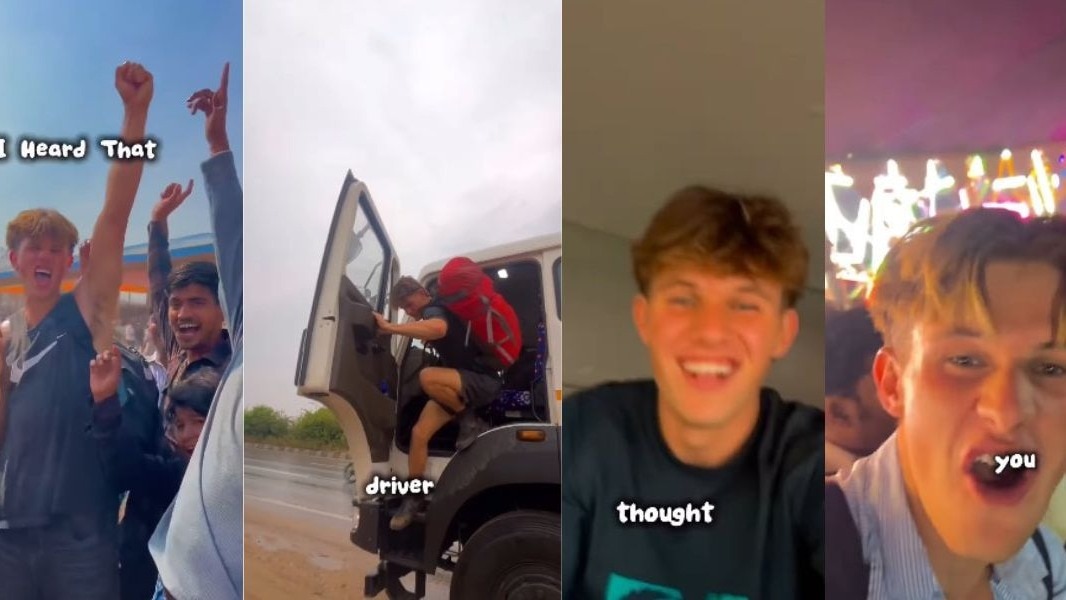 व्लॉगर ने कैप्शन में लिखा कि भारत यात्रा करने के लिए सबसे सुरक्षितय. Photo: Instagram/@duncan.mcnaught