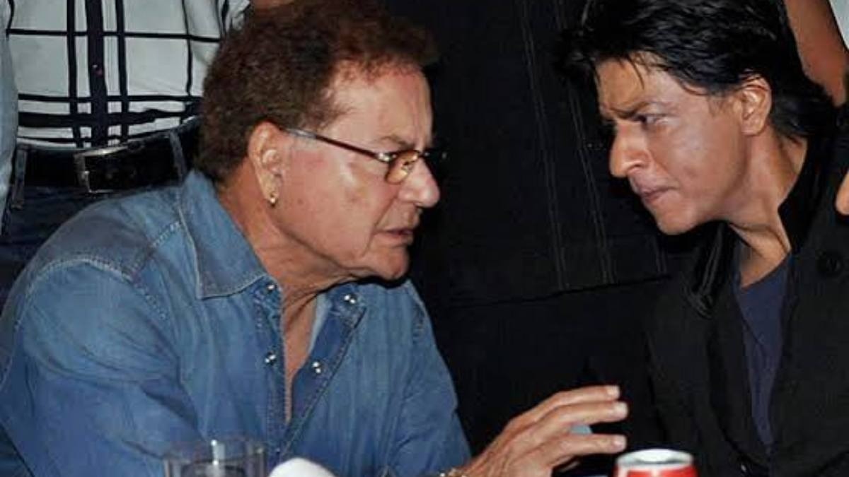 लीलावती अस्पताल पहुंचे शाहरुख, लिया सलीम खान का हाल-चाल