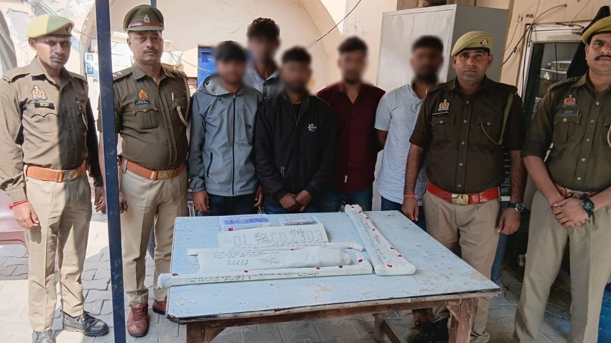 पुलिस ने पांच आरोपियों को किया अरेस्ट. (Photo: ITG)