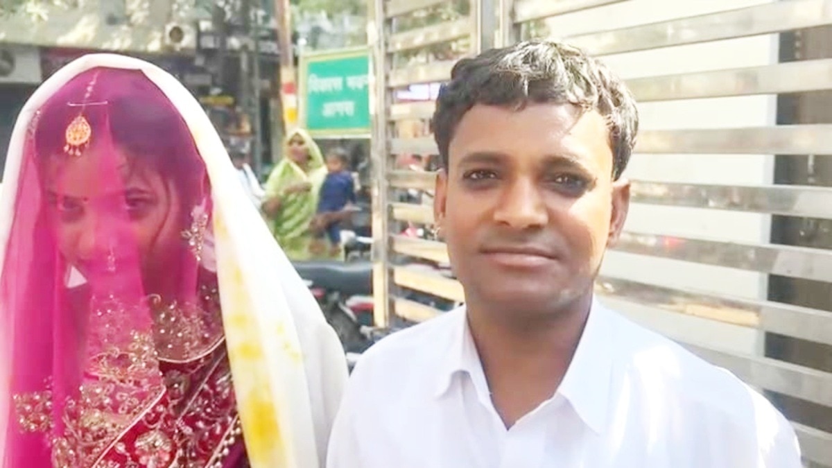 आगरा: विदाई के बाद ससुराल नहीं, इंटरव्यू देने पहुंची दुल्हन