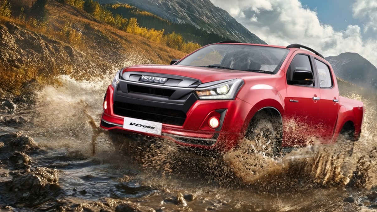 Isuzu D-Max V-Cross पिक-अप केवल 4x4 ड्राइवट्रेन के साथ ही उपलब्ध होगी. Photo: isuzu.in