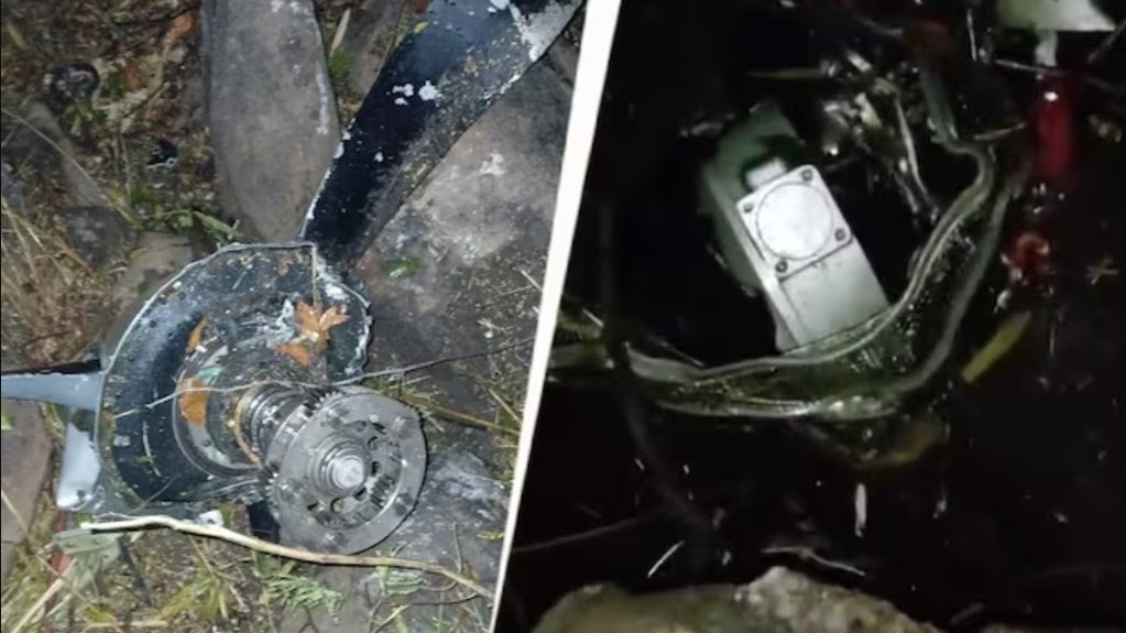 चतरा में एयर एंबुलेंस क्रैश (Photo: Screengrab)