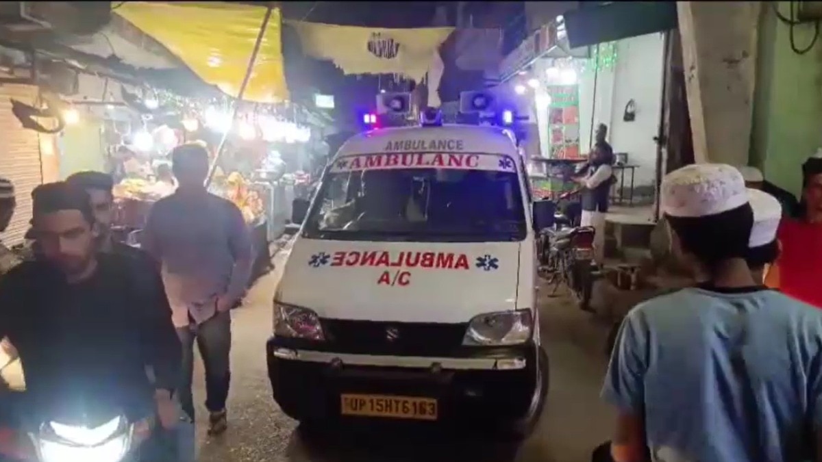 घर में भीषण आग लगने से 6 लोगों की मौत. (Photo: Screengrab)