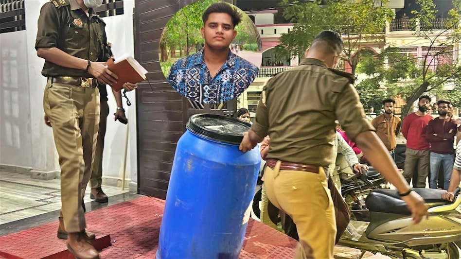 लखनऊ में बेटे ने किया पिता का कत्ल, लाश में ड्रम में डाली (Photo- Screengrab)