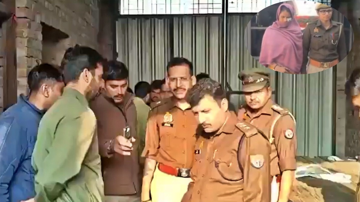 Police arrested the 'murderer' sisters (Photo- ITG)