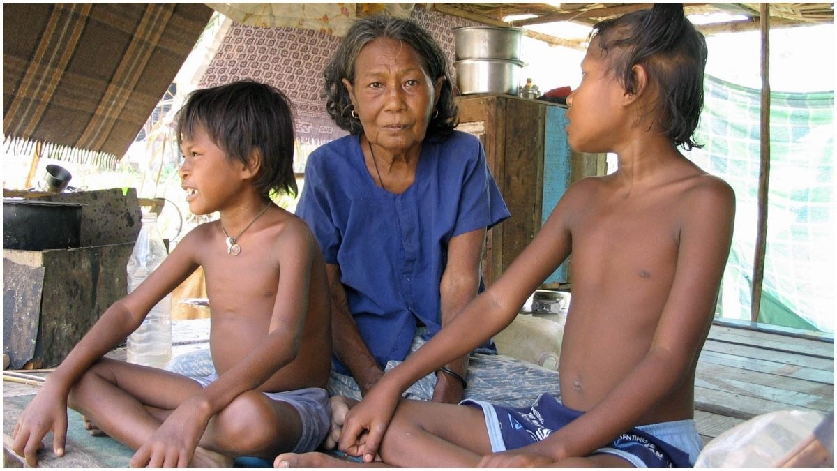 शोम्पेन जनजाति ने पहली बार 2024 में लोकसभा चुनाव में मतदान किया. (Photo: AFP)