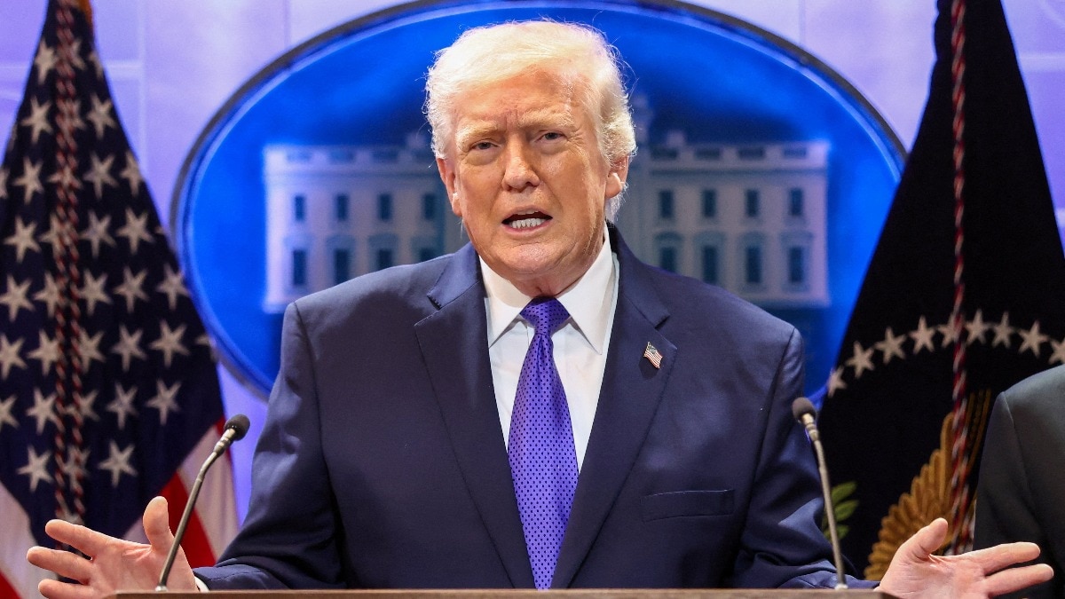 US President Donald Trump