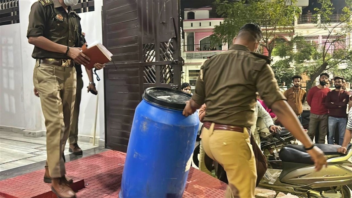 After killing his father, he packed his body in a drum (Photo- ITG)