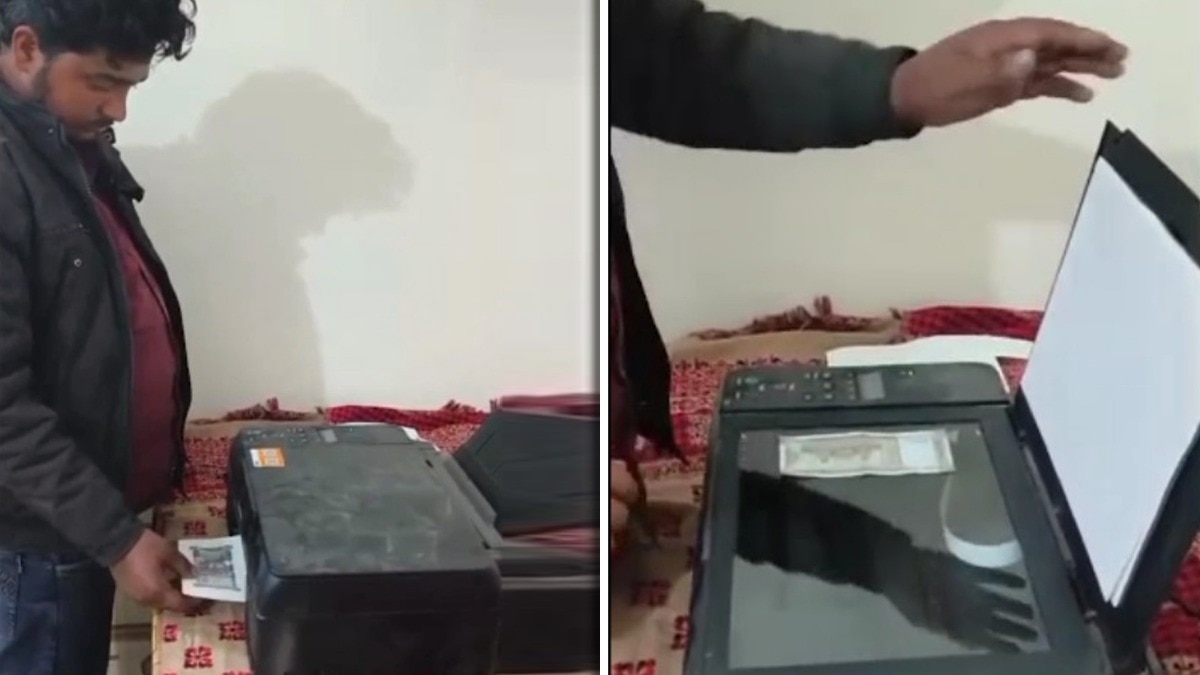 कलर प्रिंटर से छाप रहे थे 500 के नोट, इन्हीं पैसों से 50 लाख का लोन चुकता करने की थी तैयारी