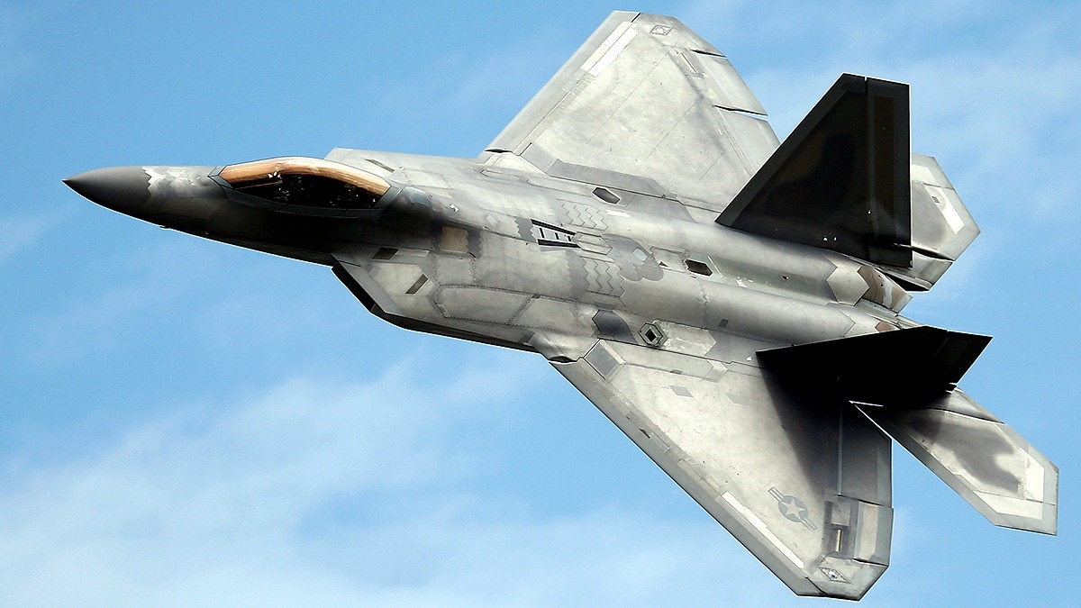 US Iran Israel F-22 Raptor Fighter jet