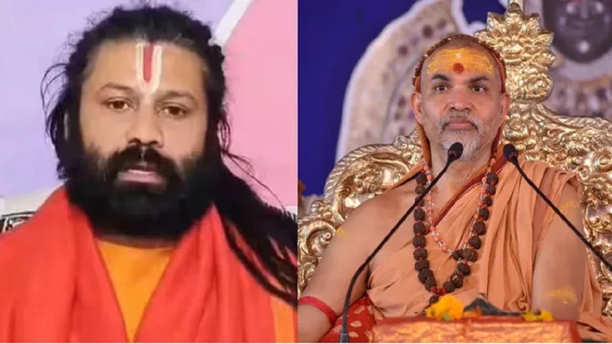 आशुतोष महाराज ने शंकराचार्य अविमुक्तेश्वरानंद सरस्वती पर गंभीर आरोप लगाए हैं. Photo ITG