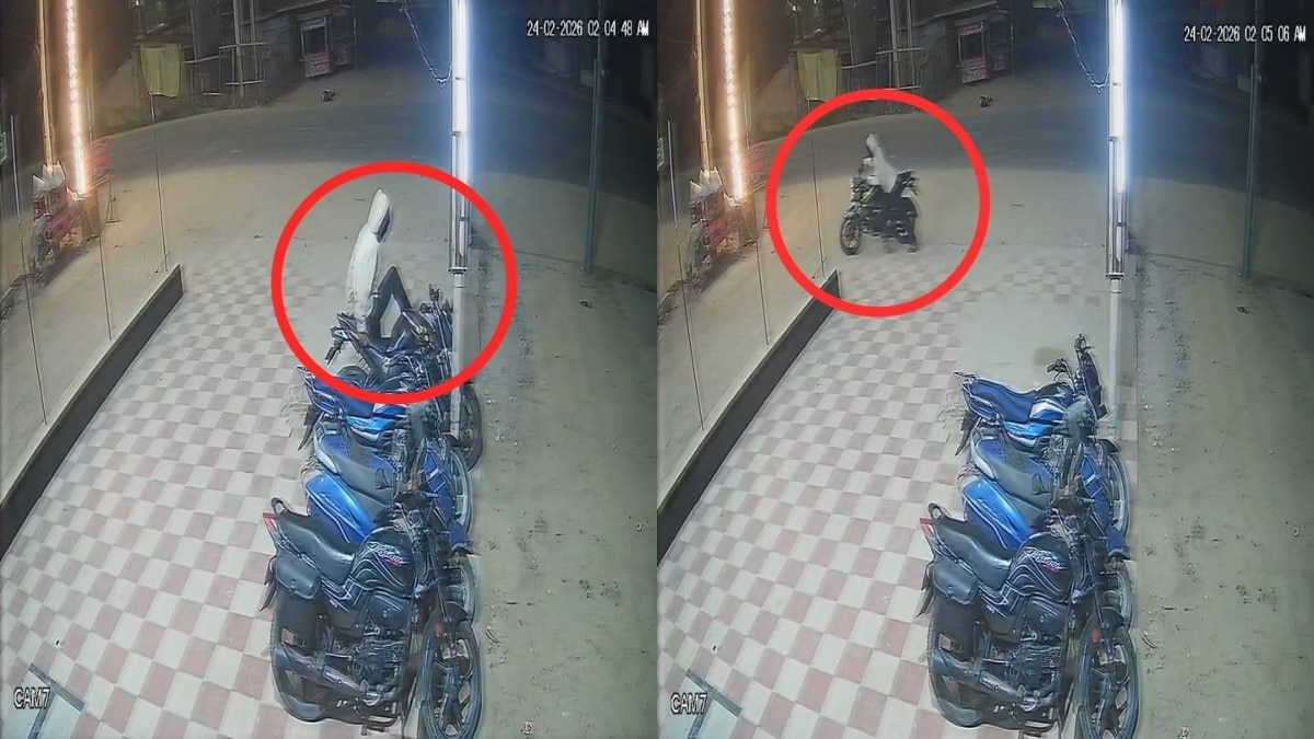 घटना CCTV में कैद.(Photo: Akhilesh Kumar/ITG)