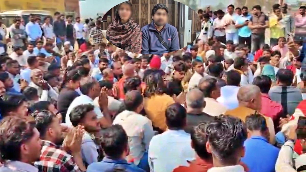 सहारनपुर: कशिश-आजम की फरारी पर बवाल, गांव में पुलिस-PAC तैनात