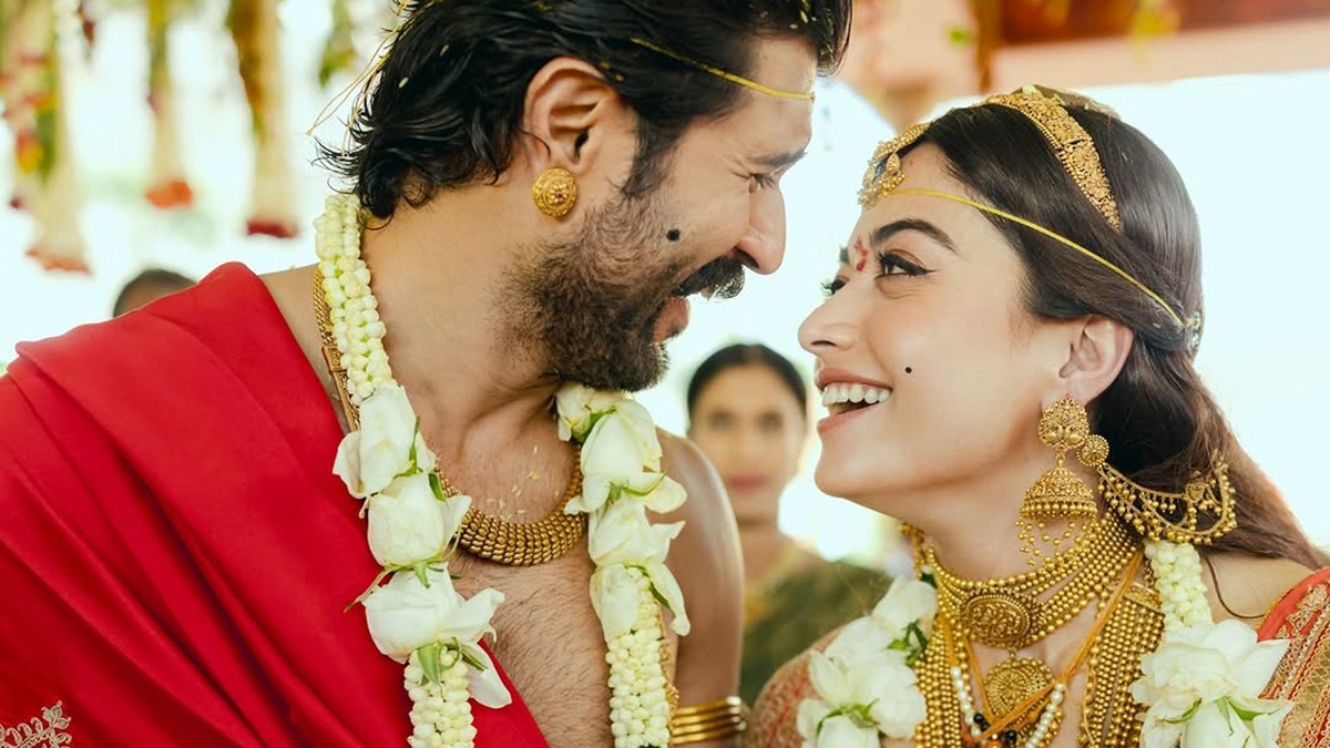 जब मंगलसूत्र पहनाते वक्त नर्वस थे विजय (Photo: Instagram @thedeverakonda)