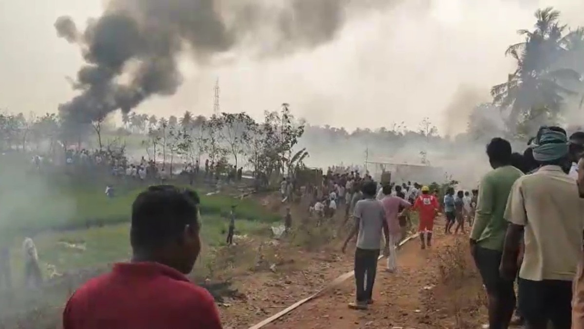 पटाखा फैक्ट्री में महाविस्फोट!(Photo: ITG)