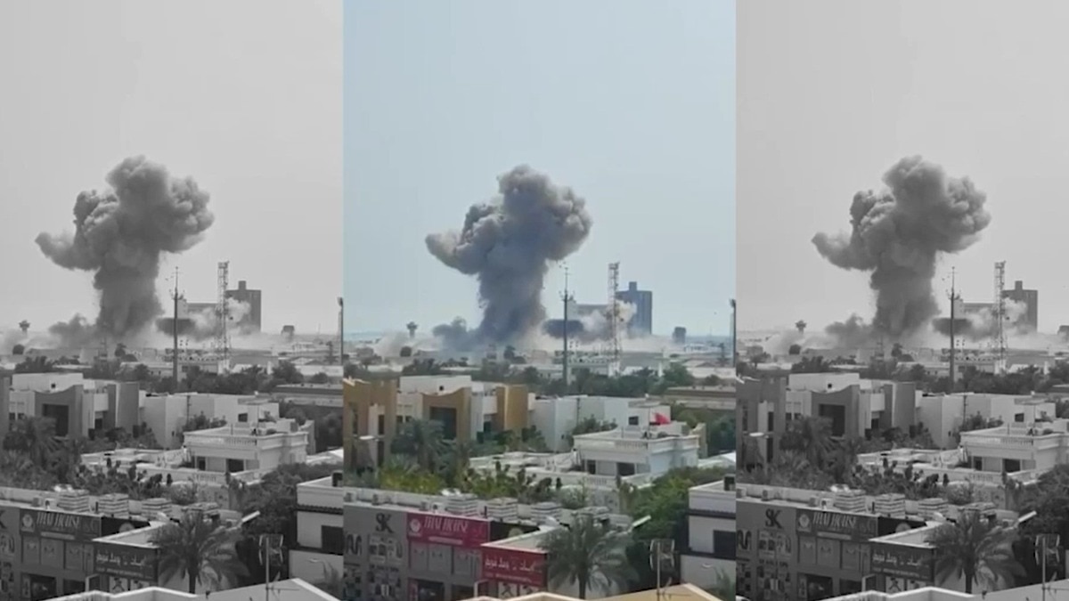 बहरीन में अमेरिकी अड्डे पर हमला (Photo: ITG)