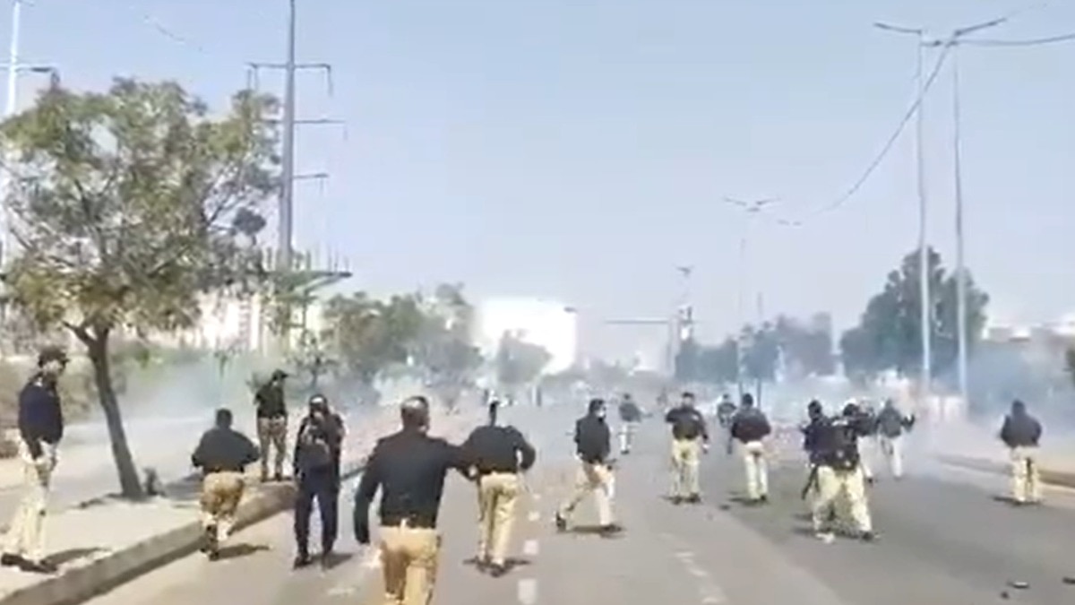 Firing by US Military on Pakistani Protesters