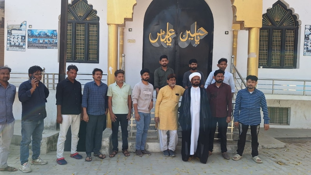 Demonstration by Shia community in Amethi (Photo- ITG)