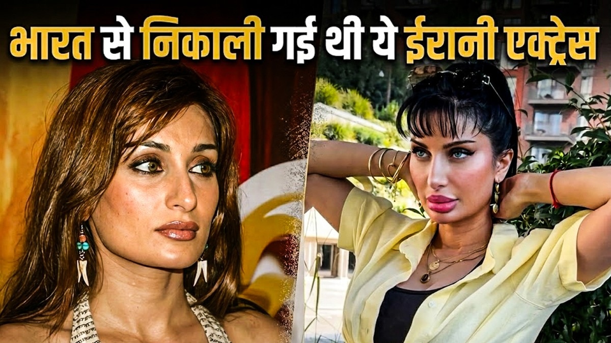 Iranian actress negar khan deported from india