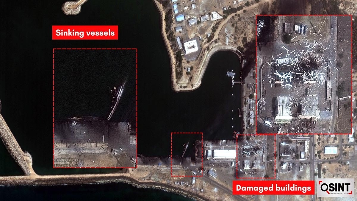 US destroyed iranian navy