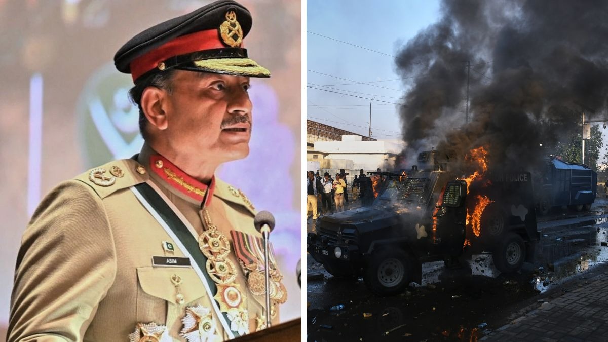 Asim Munir, Pakistan Protest, Attack on Iran