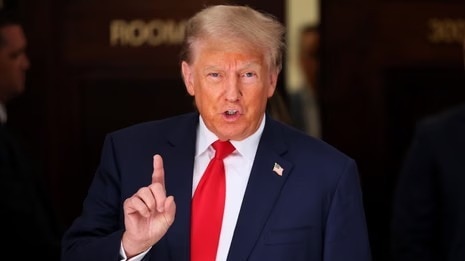 खामेनेई की मौत को लेकर क्या बोले ट्रंप (Photo: AP)