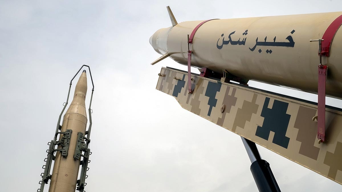 Kheibar Shekan Ballistic missiles 