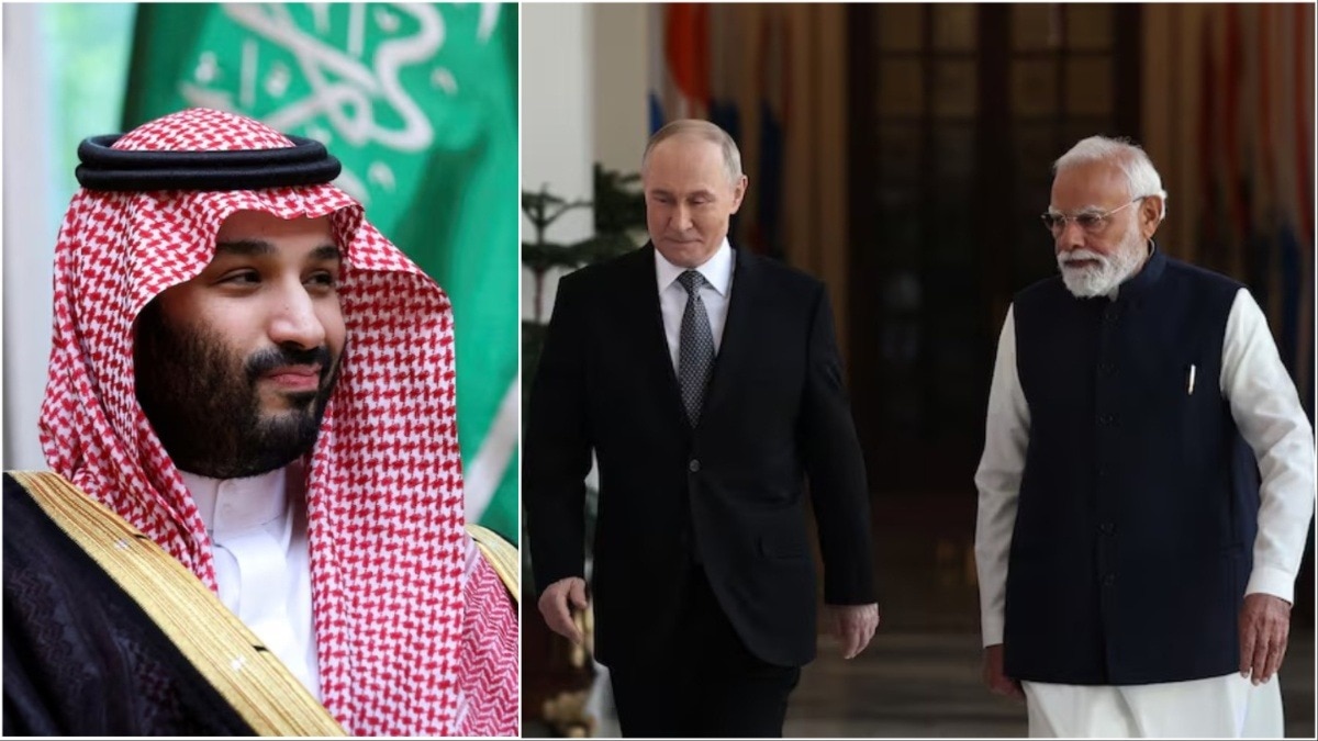 MBS, Narendra Modi, Vladimir Putin