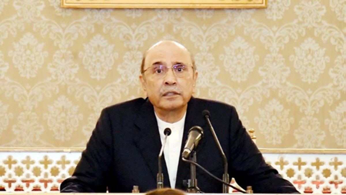 Pakistan's President Asif Ali Zardari.