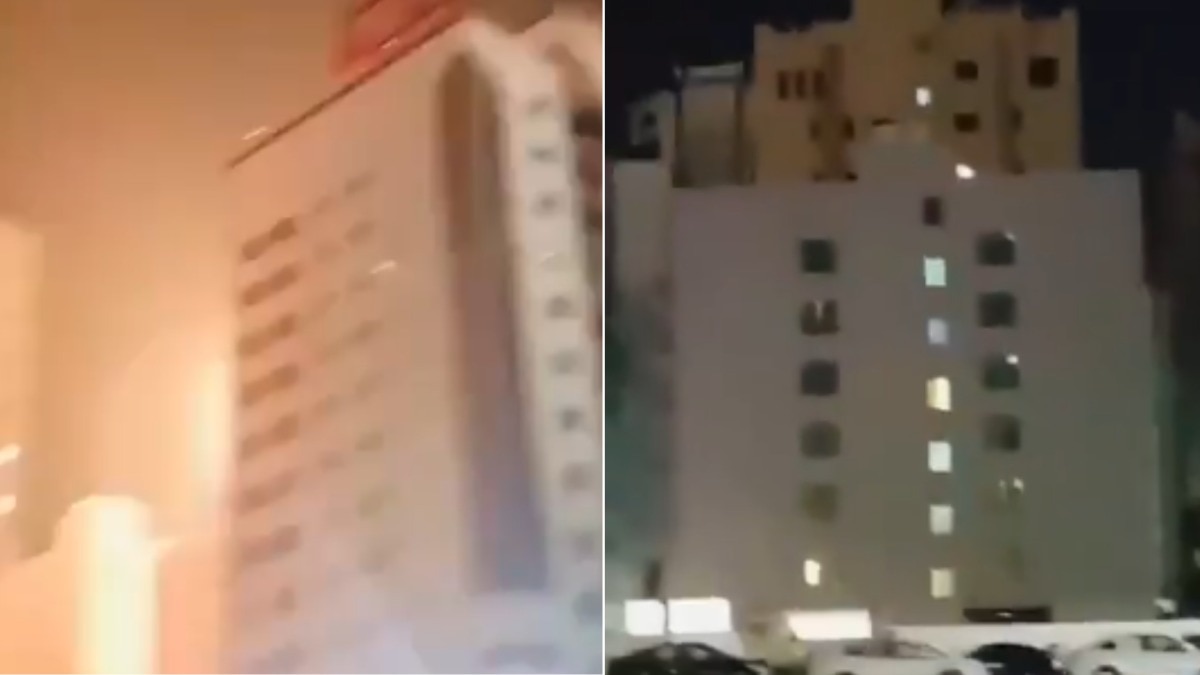 अमेरिका से जुड़ी बिल्डिंग पर ईरान का हमला