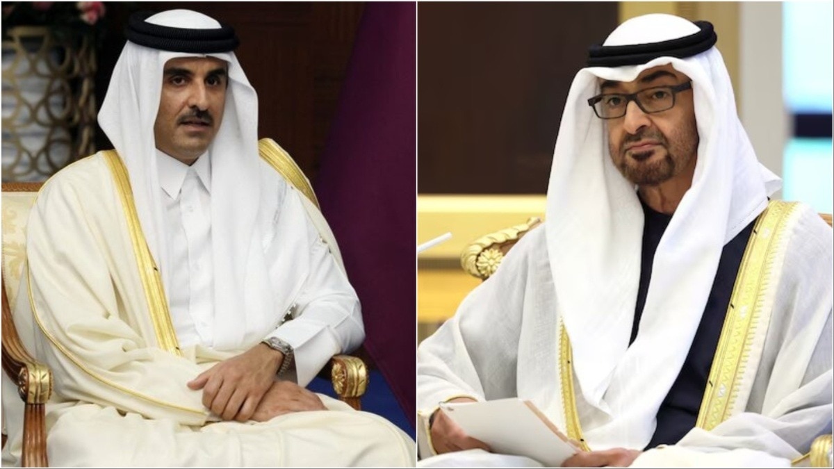 Sheikh Tamim bin Hamad al-Thani,  Sheikh Mohamed bin Zayed Al Nahyan