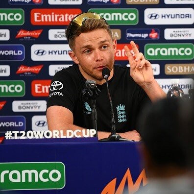 England's star all-rounder Sam Curran (Getty)