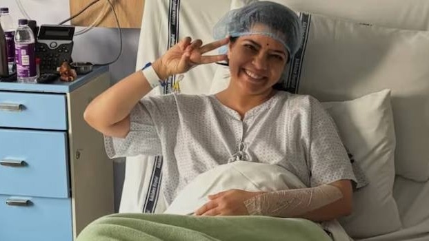 हॉस्पिटल में राजश्री देशपांडे (Photo: Instagram/rajshri_deshpande)