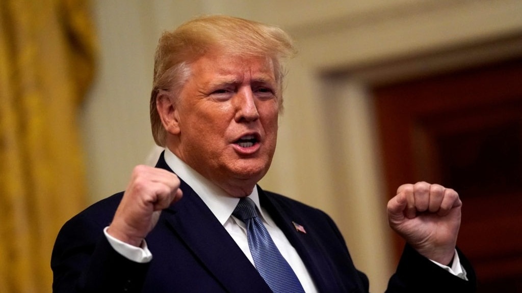 ईरान जंग को लेकर फिर बोले ट्रंप. (Photo: AP)