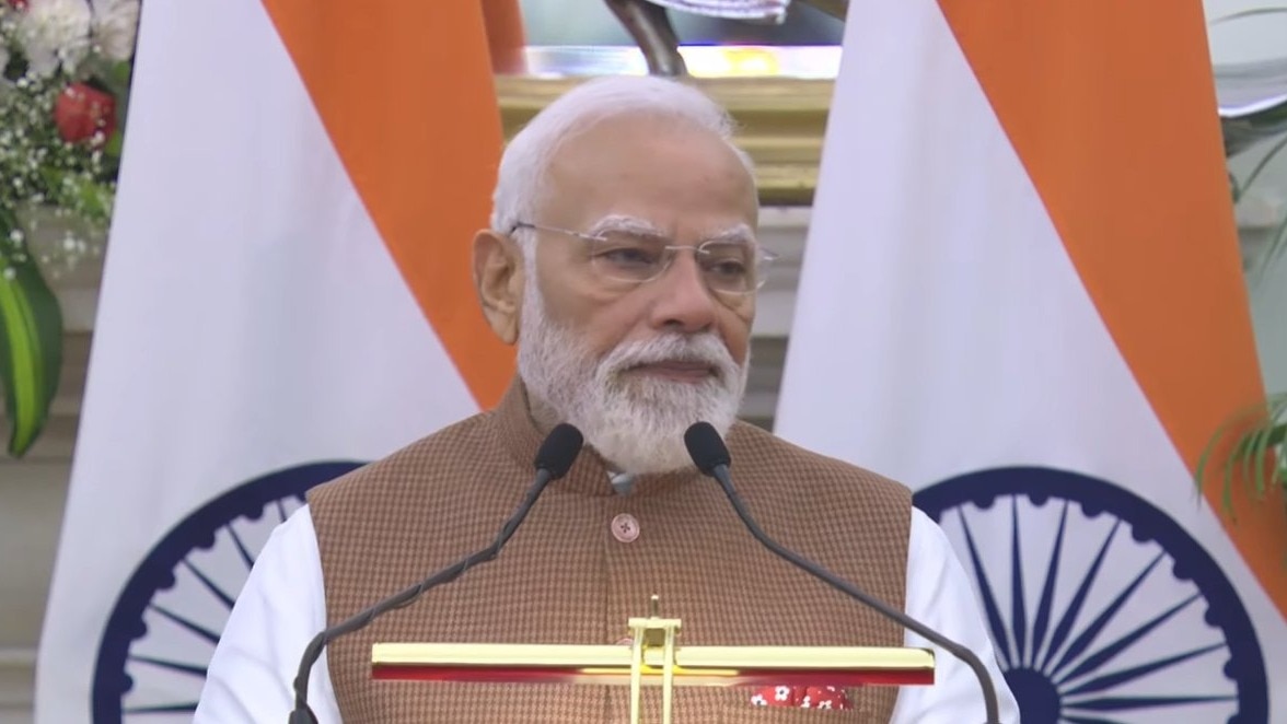 दिल्ली में पीएम मोदी और फिनलैंड के राष्ट्रपित ने साझा प्रेस कॉन्फ्रेंस की.