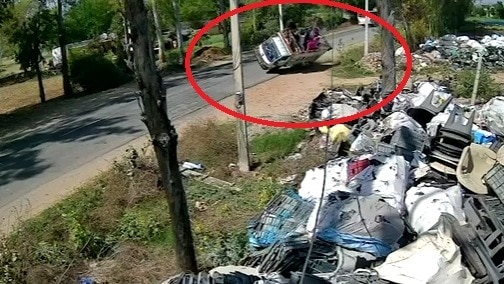  घटना CCTV में कैद.(Photo: Screengrab)