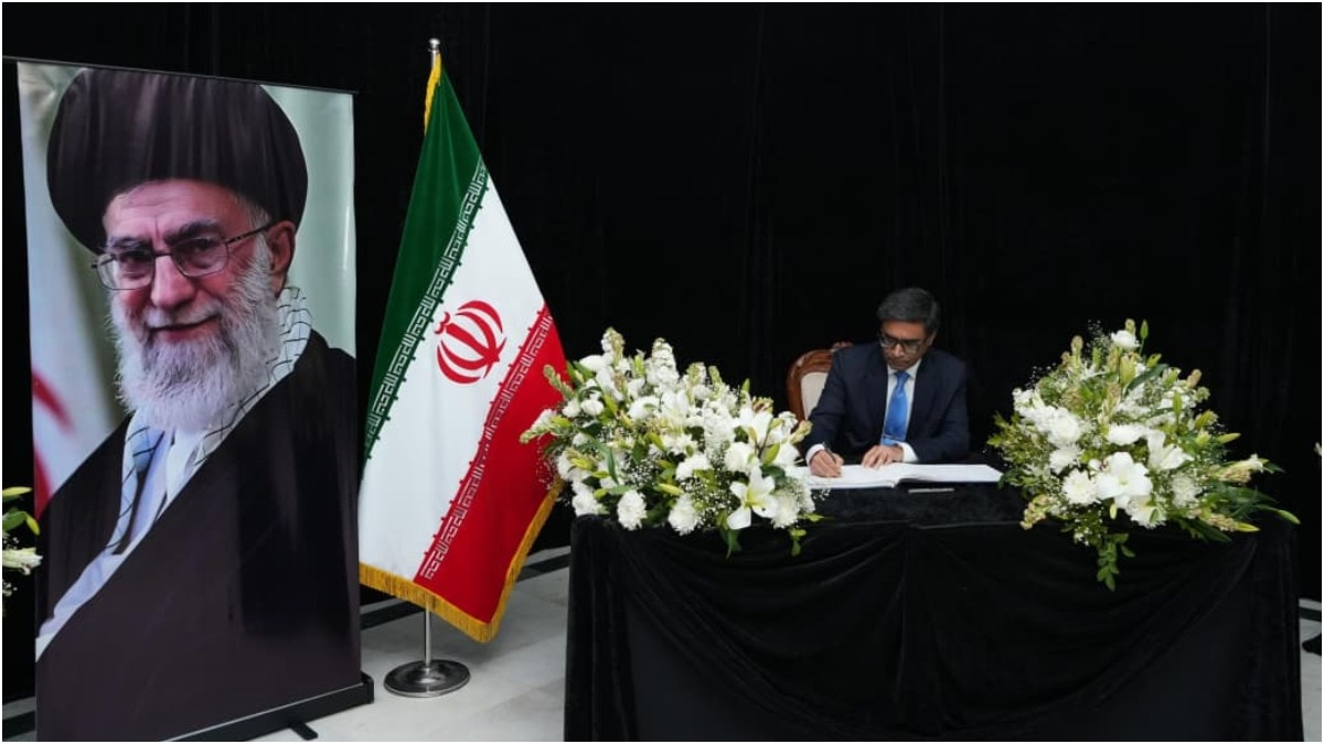 India Condoles Khamenei Death as Foreign Secretary Vikram Misri sighned Condolence Book at the Embassy of Iran in New Delhi
