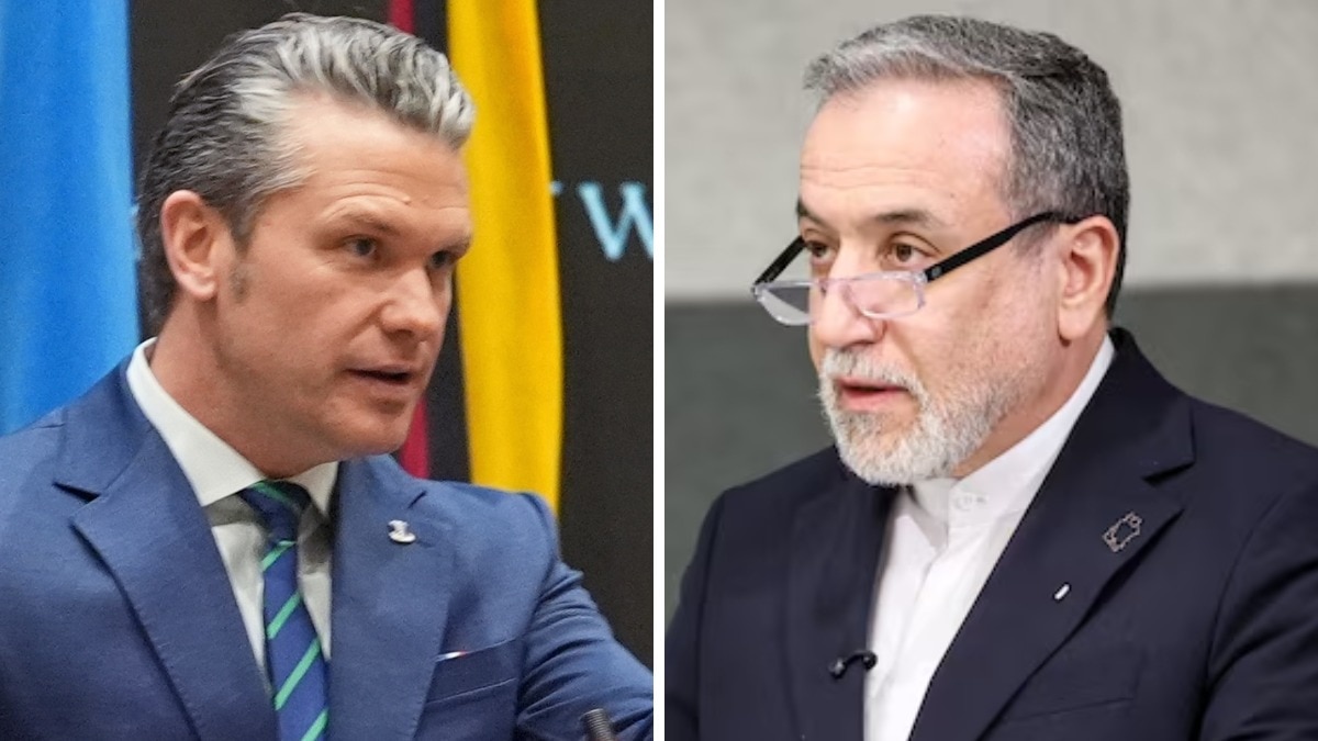 Pete Hegseth Abbas Araghchi