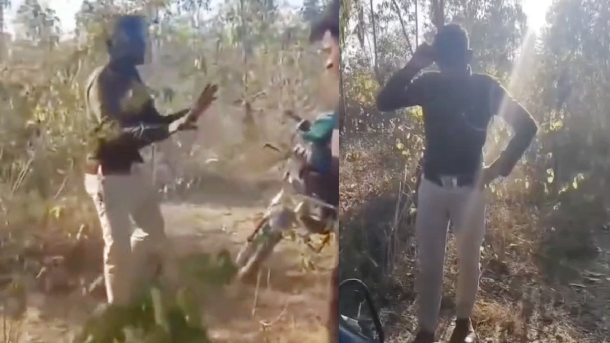Surajpur Forest Guard Viral Video